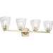 Myhouse Lighting Kichler - 55217CPZWTR - Four Light Bath - Marant - Champagne Bronze