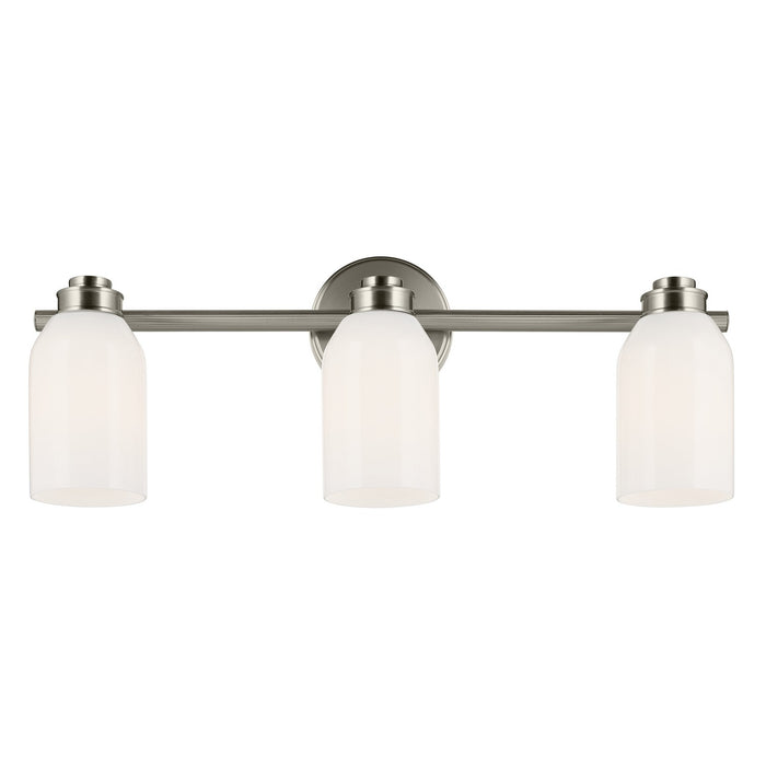 Myhouse Lighting Kichler - 55202NI - Three Light Bath - Shae - Brushed Nickel