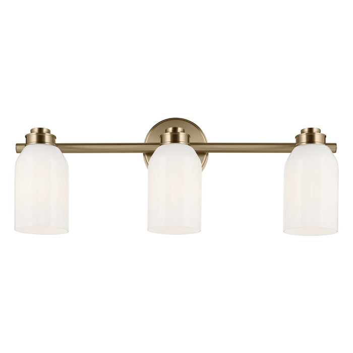 Myhouse Lighting Kichler - 55202CPZ - Three Light Bath - Shae - Champagne Bronze