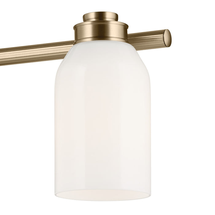 Myhouse Lighting Kichler - 55202CPZ - Three Light Bath - Shae - Champagne Bronze