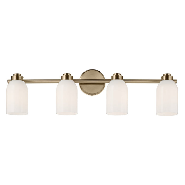 Myhouse Lighting Kichler - 55203CPZ - Four Light Bath - Shae - Champagne Bronze
