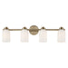 Myhouse Lighting Kichler - 55203CPZ - Four Light Bath - Shae - Champagne Bronze