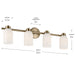 Myhouse Lighting Kichler - 55203CPZ - Four Light Bath - Shae - Champagne Bronze