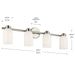 Myhouse Lighting Kichler - 55203NI - Four Light Bath - Shae - Brushed Nickel