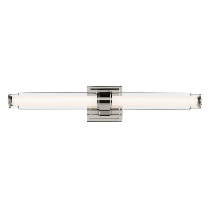 Myhouse Lighting Kichler - 55238PNLED - LED Linear Bath - Laurene - Polished Nickel
