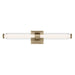 Myhouse Lighting Kichler - 55238CPZLED - LED Linear Bath - Laurene - Champagne Bronze