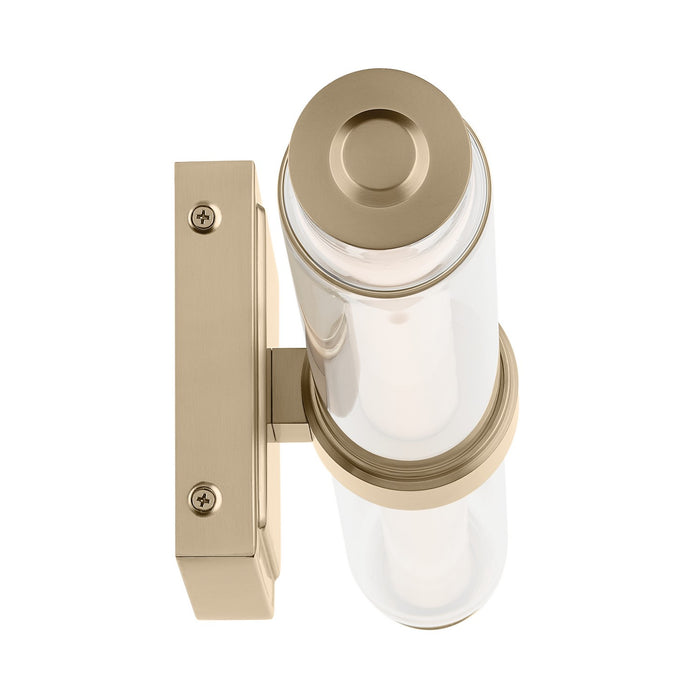 Myhouse Lighting Kichler - 55238CPZLED - LED Linear Bath - Laurene - Champagne Bronze
