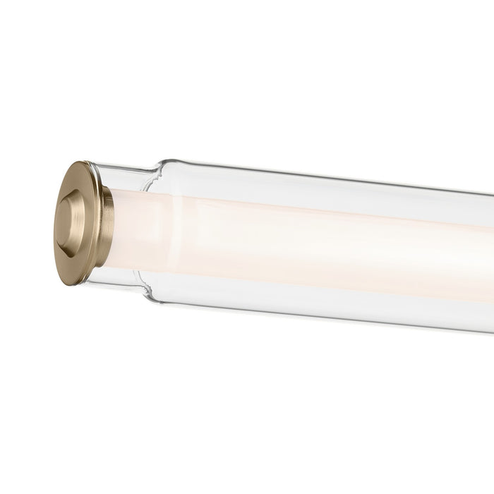 Myhouse Lighting Kichler - 55238CPZLED - LED Linear Bath - Laurene - Champagne Bronze