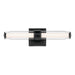 Myhouse Lighting Kichler - 55237BKLED - LED Bath Bar - Laurene - Black