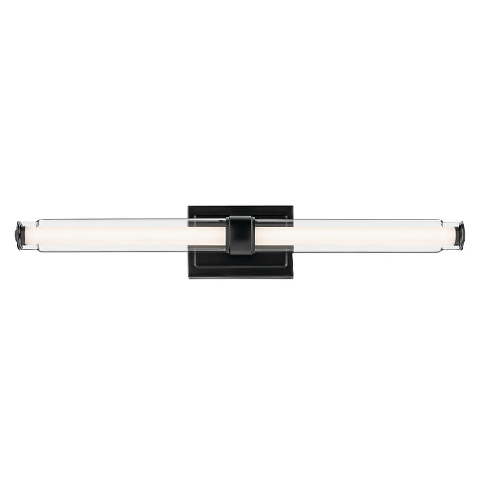 Myhouse Lighting Kichler - 55239BKLED - LED Linear Bath - Laurene - Black