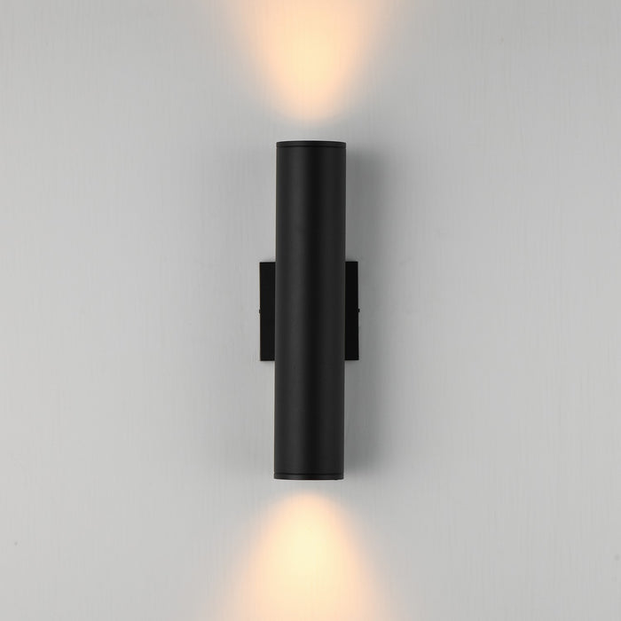 Myhouse Lighting Maxim - 86223BK - LED Outdoor Wall Sconce - Caldera - Black