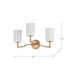 Myhouse Lighting Nuvo Lighting - 60-8203 - Three Light Vanity - Liam - Burnished Brass