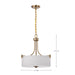 Myhouse Lighting Nuvo Lighting - 60-8204 - Three Light Pendant - Liam - Burnished Brass