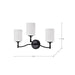Myhouse Lighting Nuvo Lighting - 60-8213 - Three Light Vanity - Liam - Matte Black