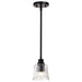 Myhouse Lighting Nuvo Lighting - 60-8605 - One Light Mini Pendant - Grayson - Matte Black
