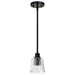 Myhouse Lighting Nuvo Lighting - 60-8605 - One Light Mini Pendant - Grayson - Matte Black