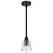 Myhouse Lighting Nuvo Lighting - 60-8605 - One Light Mini Pendant - Grayson - Matte Black