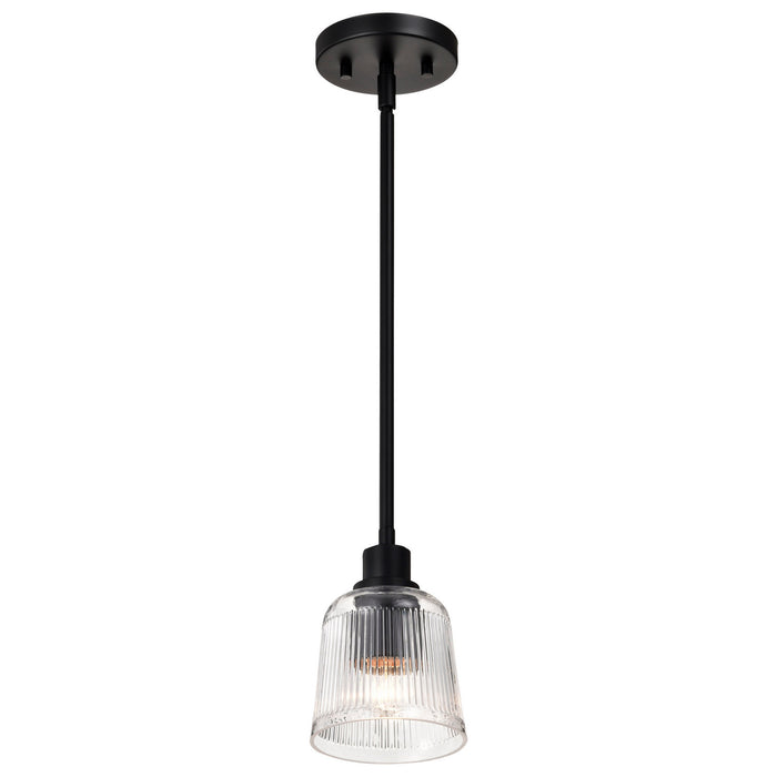 Myhouse Lighting Nuvo Lighting - 60-8605 - One Light Mini Pendant - Grayson - Matte Black