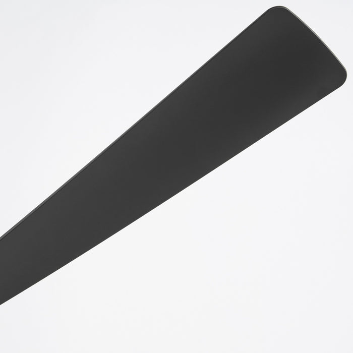 Myhouse Lighting Quorum - 15583-59 - 58"Patio Fan - Esquire - Matte Black