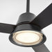 Myhouse Lighting Quorum - 15583-59 - 58"Patio Fan - Esquire - Matte Black