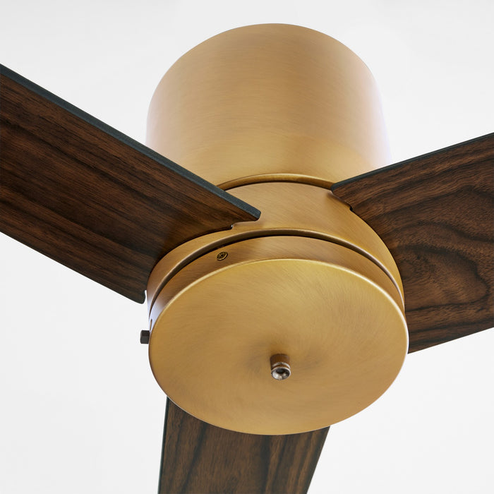 Myhouse Lighting Quorum - 22523-47 - 52"Ceiling Fan - Banzai - Brushed Brass