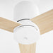 Myhouse Lighting Quorum - 22523-8 - 52"Ceiling Fan - Banzai - Studio White