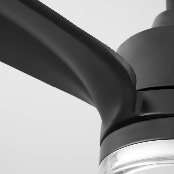 Myhouse Lighting Quorum - 34583-59 - 58"Patio Fan - Exodus - Matte Black