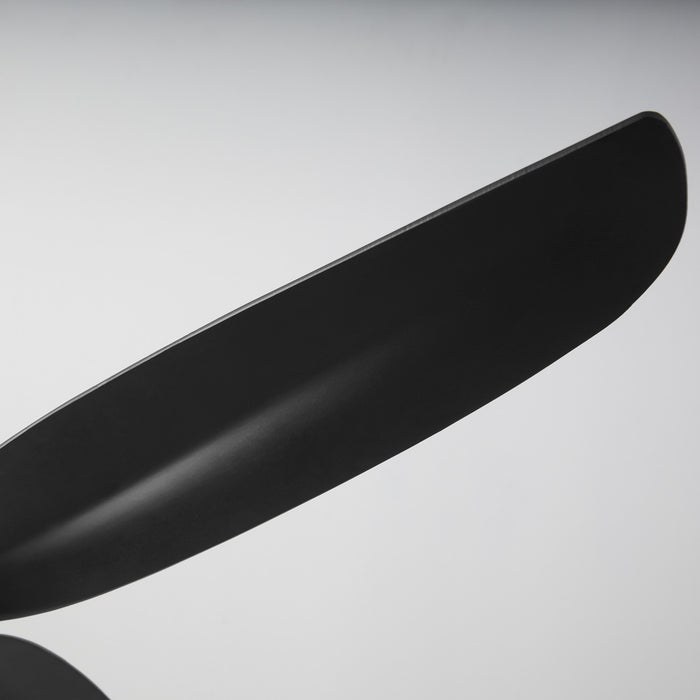 Myhouse Lighting Quorum - 34583-80 - 58"Patio Fan - Exodus - Aged Brass w/ MB downrod