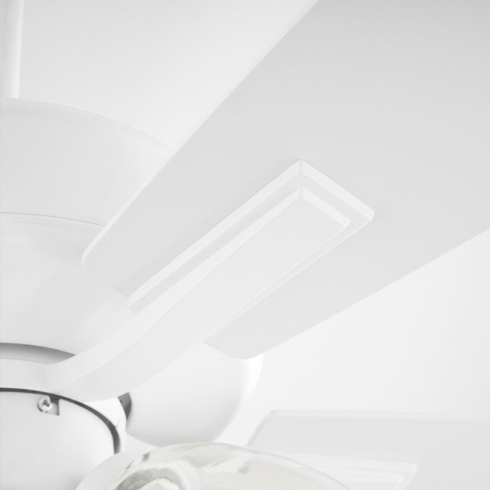 Myhouse Lighting Quorum - 4525-0308 - 52"Ceiling Fan - Ovation - Studio White