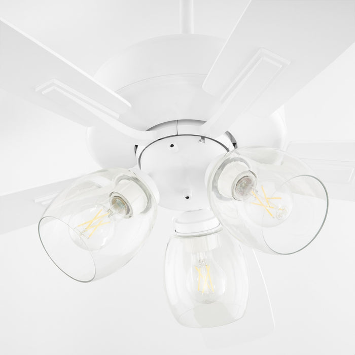 Myhouse Lighting Quorum - 4525-0308 - 52"Ceiling Fan - Ovation - Studio White