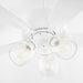Myhouse Lighting Quorum - 4525-0308 - 52"Ceiling Fan - Ovation - Studio White