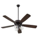 Myhouse Lighting Quorum - 4525-03159 - 52"Ceiling Fan - Ovation - Matte Black