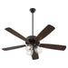 Myhouse Lighting Quorum - 4525-03159 - 52"Ceiling Fan - Ovation - Matte Black