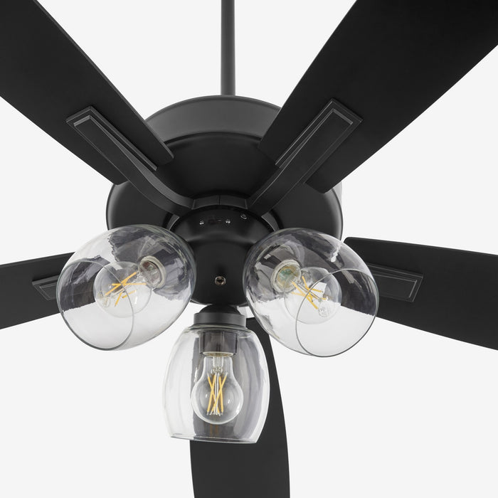 Myhouse Lighting Quorum - 4525-03159 - 52"Ceiling Fan - Ovation - Matte Black