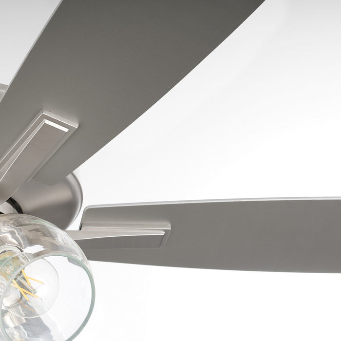 Myhouse Lighting Quorum - 4525-03165 - 52"Ceiling Fan - Ovation - Satin Nickel