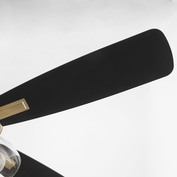 Myhouse Lighting Quorum - 4525-0380 - 52"Ceiling Fan - Ovation - Aged Brass