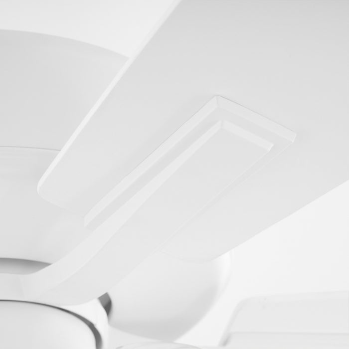 Myhouse Lighting Quorum - 4525-0408 - 52"Ceiling Fan - Ovation - Studio White