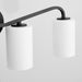 Myhouse Lighting Quorum - 5307-4-59 - Four Light Vanity - Rutherford - Matte Black