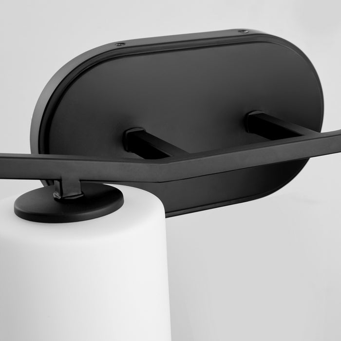 Myhouse Lighting Quorum - 5307-4-59 - Four Light Vanity - Rutherford - Matte Black