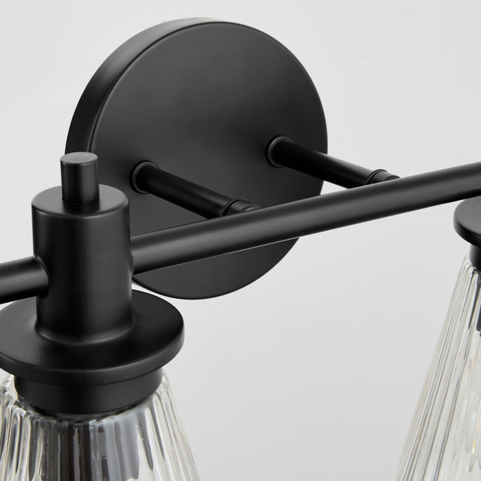 Myhouse Lighting Quorum - 5803-4-59 - Four Light Vanity - Lawton - Matte Black