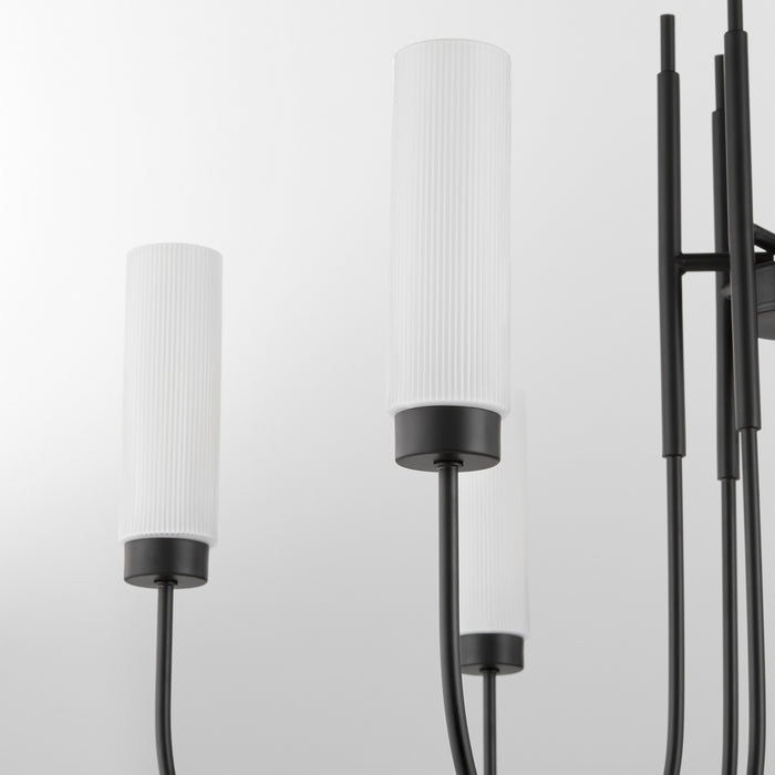Myhouse Lighting Quorum - 6024-6-59 - Six Light Chandelier - Jerome - Matte Black