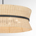Myhouse Lighting Quorum - 6123-8-59 - Eight Light Pendant - Fairview - Matte Black