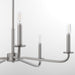 Myhouse Lighting Quorum - 6307-5-65 - Five Light Chandelier - Rutherford - Satin Nickel