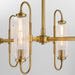 Myhouse Lighting Quorum - 6615-6-47 - Six Light Pendant - Whitmire - Brushed Brass