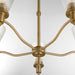 Myhouse Lighting Quorum - 6803-5-47 - Five Light Chandelier - Lawton - Brushed Brass