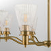Myhouse Lighting Quorum - 6803-8-47 - Eight Light Chandelier - Lawton - Brushed Brass