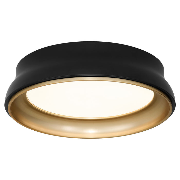 Myhouse Lighting Quorum - 8-2018-5947 - Ceiling Mount - Legend - Matte Black / Brushed Brass