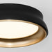 Myhouse Lighting Quorum - 8-2018-5947 - Ceiling Mount - Legend - Matte Black / Brushed Brass