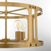 Myhouse Lighting Quorum - 8231-4-47 - Four Light Pendant - Colburn - Brushed Brass