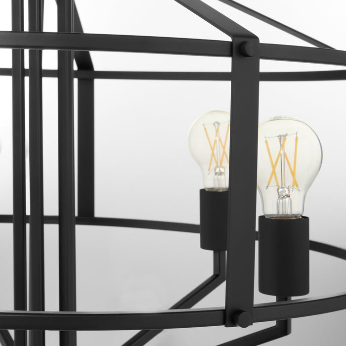 Myhouse Lighting Quorum - 8373-5-59 - Five Light Pendant - Tobin - Matte Black